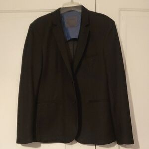 Men's Black/gray Blazer